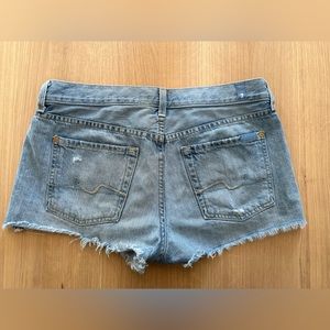 7 For All Mankind Distressed Jean Shorts - Size 28